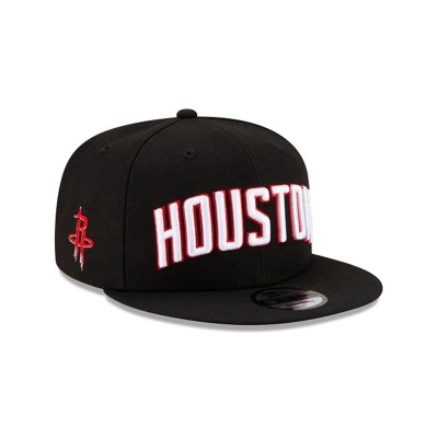 Sapca New Era Houston Rockets NBA Statement Edition 9FIFTY Snapback - Negrii